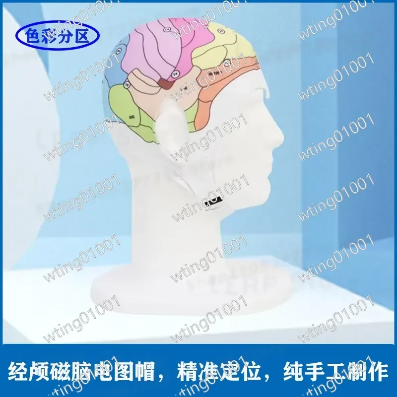 for Transcranial Magnetic Stimulation EEG Cap Computerized Electroencephalography Positioning Aid Precise Fit Handcrafted