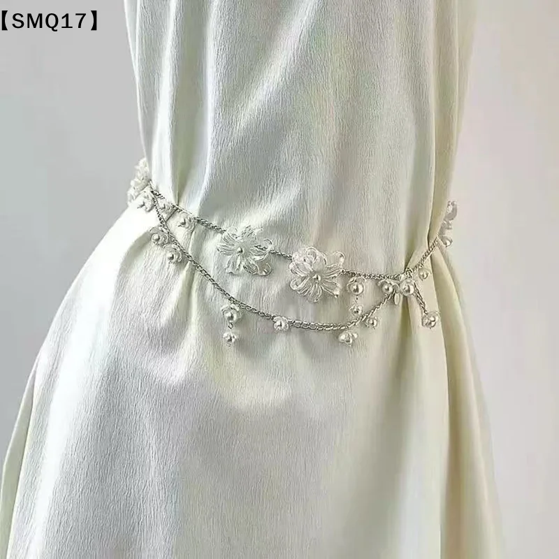 Body Jewelry Women - Modischer Y2K-Retro-Mehrschicht-Perlen-Taillengürtel für Damen – stilvolles