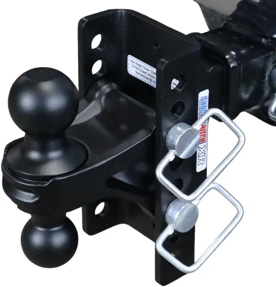 

Комбинированный шариковый сцепч XR с регулируемым каналом — подходит для сцепного устройства 2 дюйма, 8 отверстий, имеет черные шарики 2 и 2–5/16 дюйма.