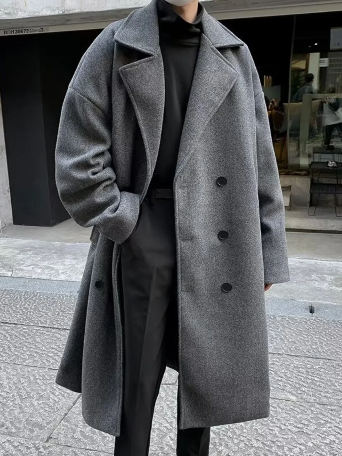 

Wool Blend Coats Winter Mans Multifunctional Versatile Adaptable Flexible Practical Functional Useful Multipurpose Variable Cool