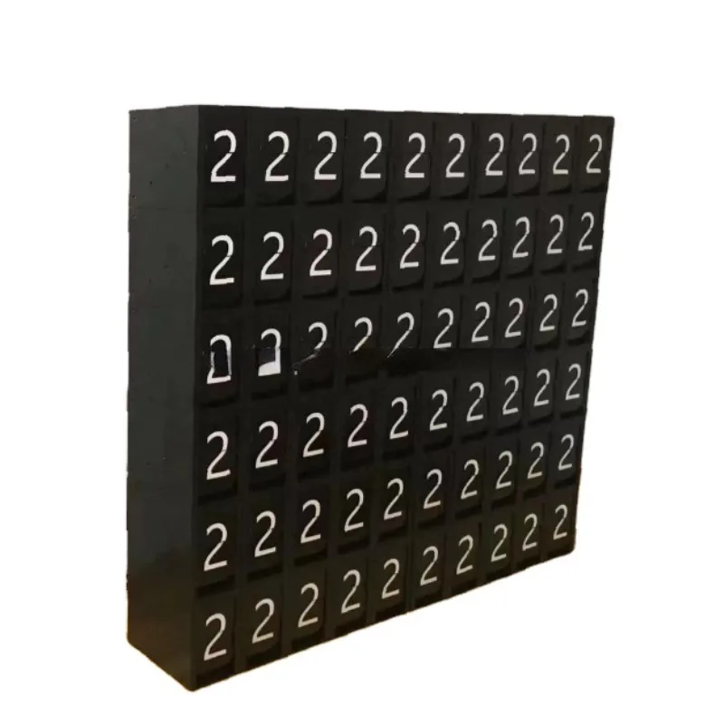 Controle de software Controle remoto sem fio Exibição flip personalizada Display flip dividido