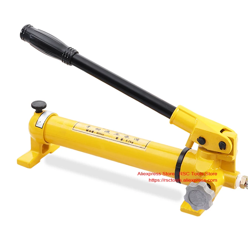 CP-390 Hydraulic ปั๊มความดันสูงแบบพกพามือปั๊มน้ำมันปั๊มใช้ไดรฟ์ Crimping คีม,แจ็ค,หลุมเปิดฯลฯ