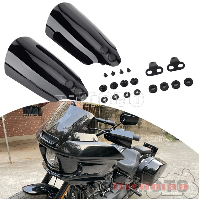 Motorcycle Handguard Handlebar Guards For Harley Road King Electra Glide Road Glide FLRT FLTRX FLTRXSE FLTRK FLTRU 2014-2020