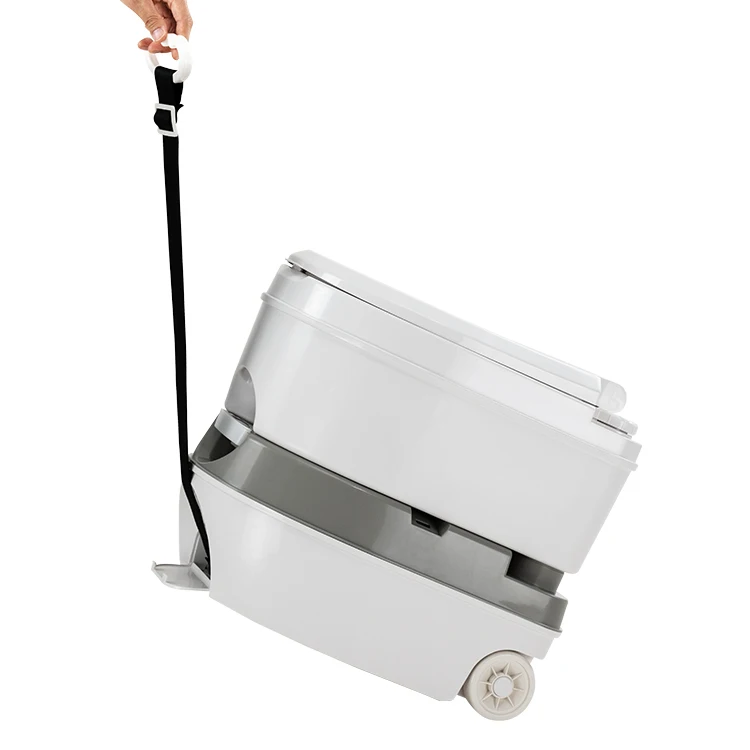 OC23 Alpicool Portable Toilet Factory 20L Portable Camping Travelling Hiking RV Toilet Outdoor Camper Portable Travel Toilet