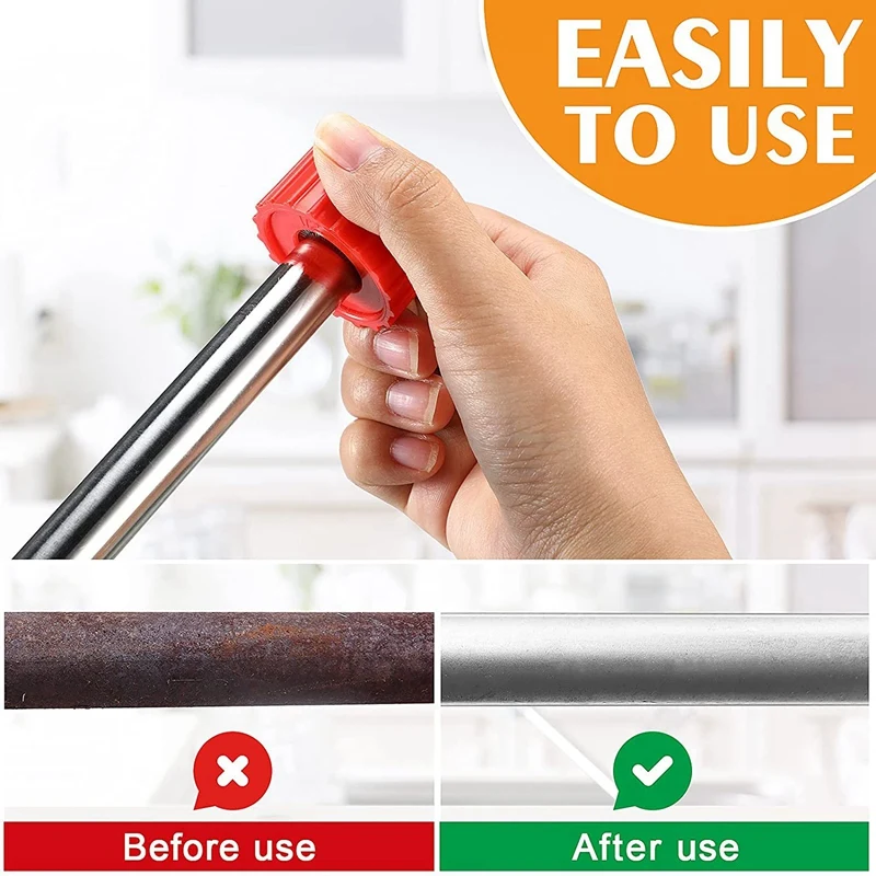 Bộ 6 Ống Đồng Sạch, Tiện Dụng Có Kích Thước Thợ Sửa Ống Nước, Ống Bàn Chải Cọ Rửa Làm Sạch Cho Đồng, ống Đồng Bụi (3 Kích Thước)