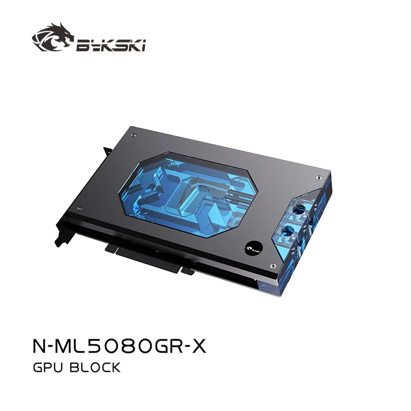 Bykski GPU Water Block for Manli RTX 5080 Gallardo, Zotac RTX5080 SOLID / AMP Extreme Card, Thickened Copper Plate/ N-ML5080GR-X