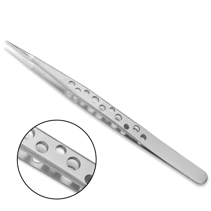 Electronics Industrial Tweezers Anti-static Curved Straight Tip Precision Stainless Forceps Phone Repair Hand Tools Sets