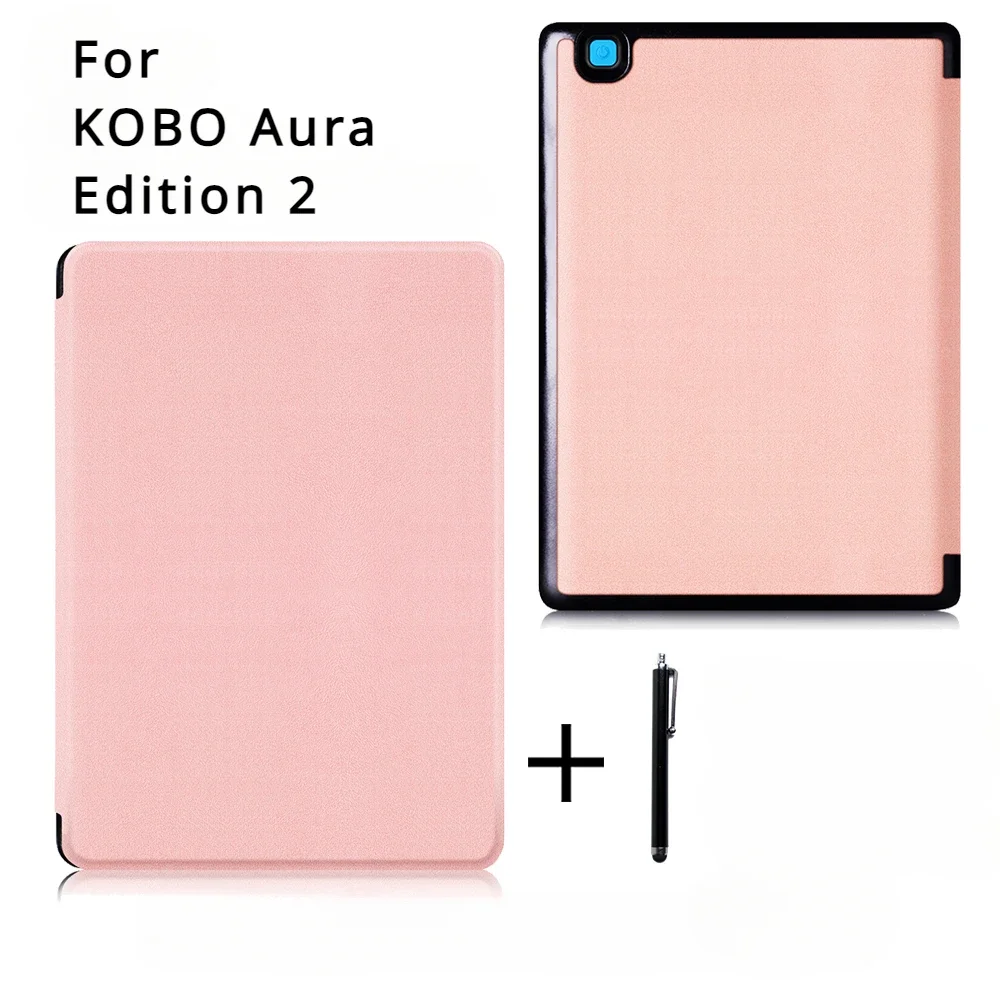 Ultra Slim Case for Kobo Aura Edition 2 6 inch 2016 Magnetic Cover for Kobo Aura Edition 2 N236 Ereader Funda Capa Auto Sleep