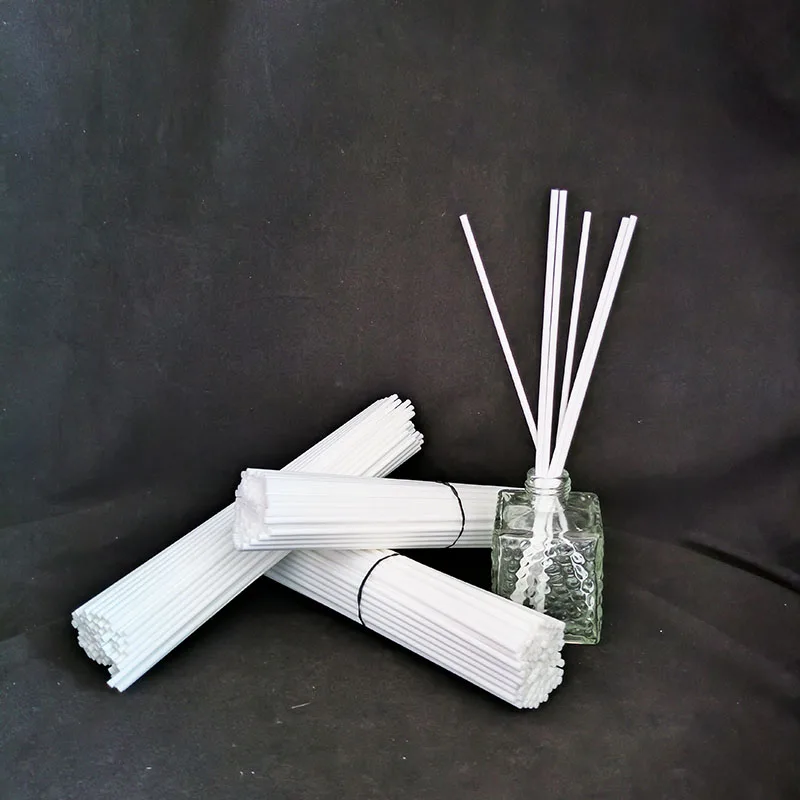 50/100 unidades por lote, varillas difusoras de fibra de ratán de 3 mm x 20 cm para aromaterapia en el hogar, varillas de fragancia duraderas para oficina y dormitorio