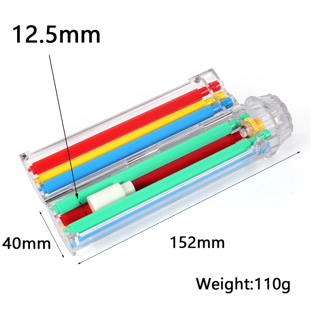 New Manual 8/12.5mm Cigarette Rolling Machine Cone Paper Roller Filling Maker Tobacco Wrapping Smoking Accessories Cool Gadgets