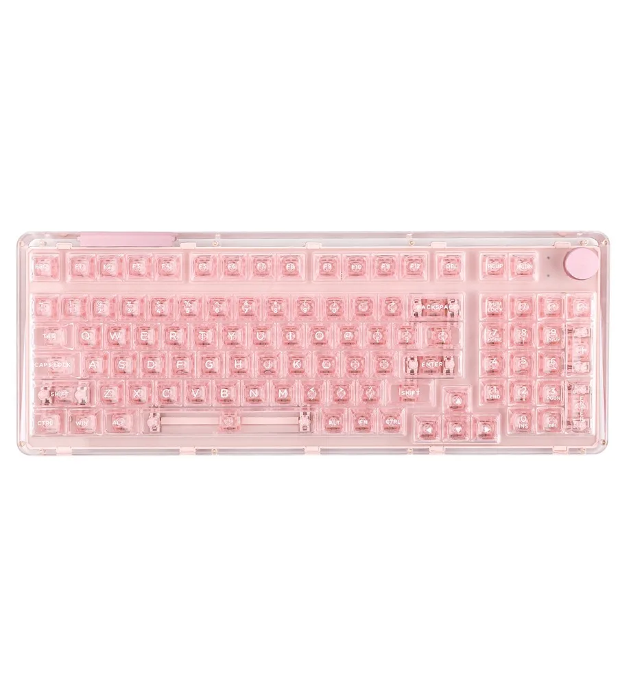 Transparent keycap High light transmission PC material ASA High mechanical keyboard keys Ice crystal keys for 146/84 keys