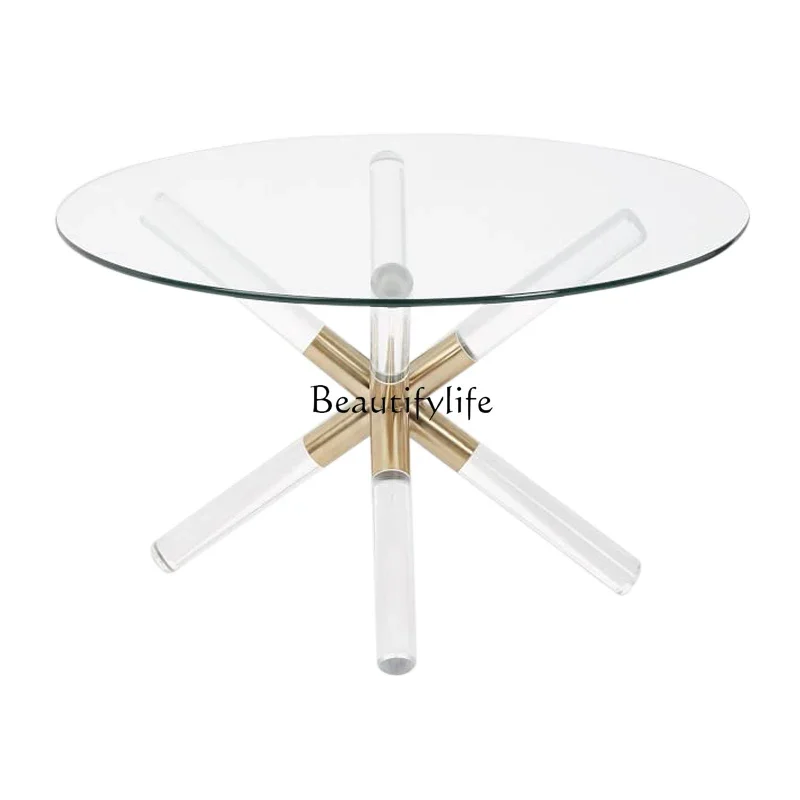 

FG11Modern light luxury high transparent acrylic coffee table