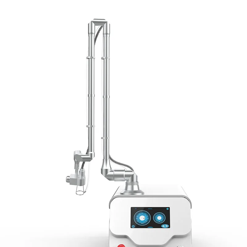 Machine de resurfaçage de la peau pour l'élimination des cicatrices d'acné, machine fractionnée de CO2, resserrement du vagin, élimination des pigments, élimination des déformations