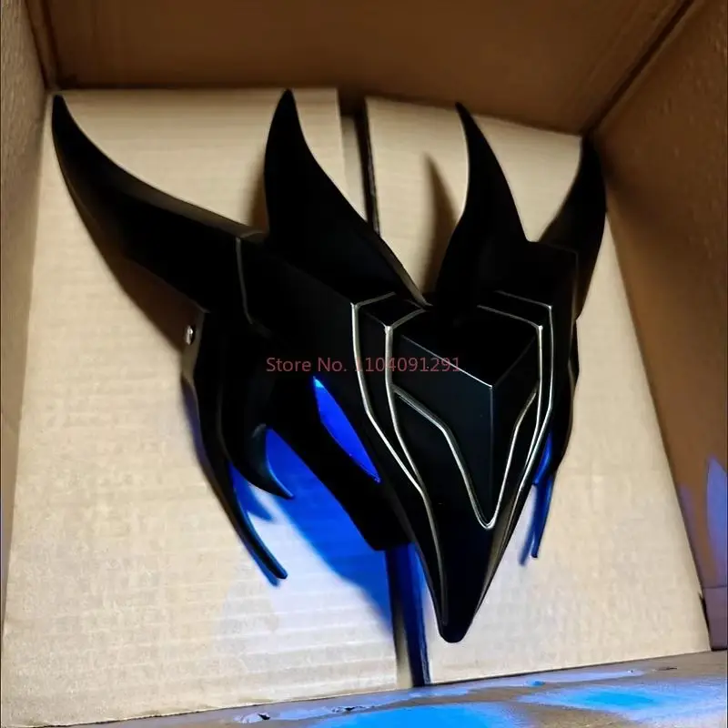 2024 New Halloween Game League Of Legends Cosplay Eternal Face Dress Up Party Resin Mask For Boys And Girls Birthday Gift Toys