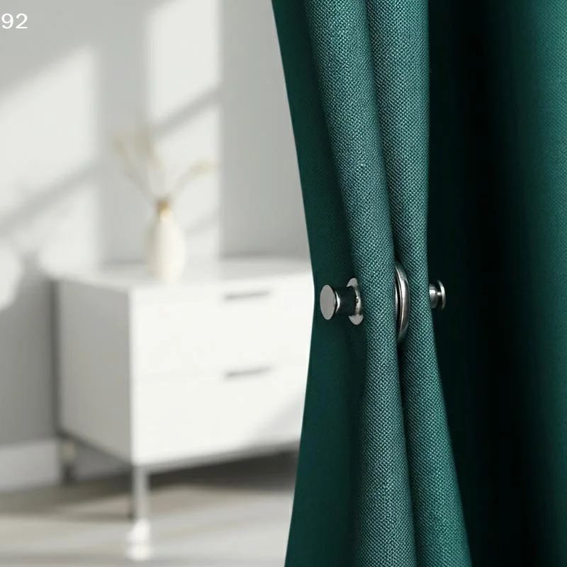 1Pairs Curtain Magnetic Button Detachable Curtain Fix Fastener Clip Prevent Light Adjustment Window Screen Close Magnet Buckle