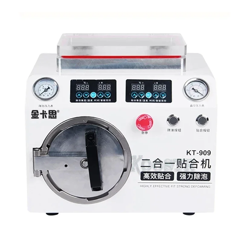 KT-909 Electrical OCA Vacuum Laminating Machine Autoclave Bubble Remover For Phones LCD Touch Screen Repair Tools