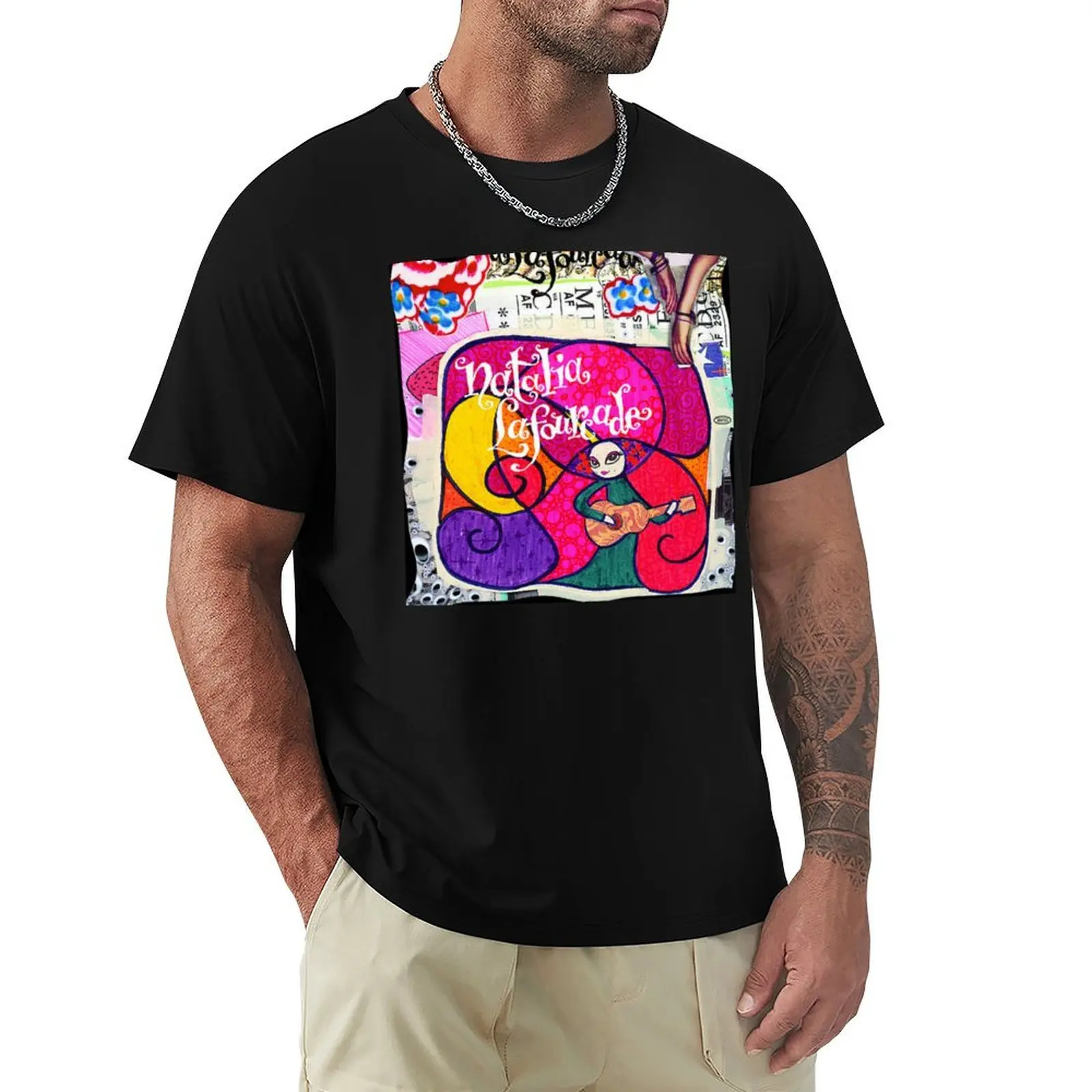 Natalia Lafourcade - Natalia Lafourcade album 2002 T-Shirt Breathable Sportswear T-Shirt for Men