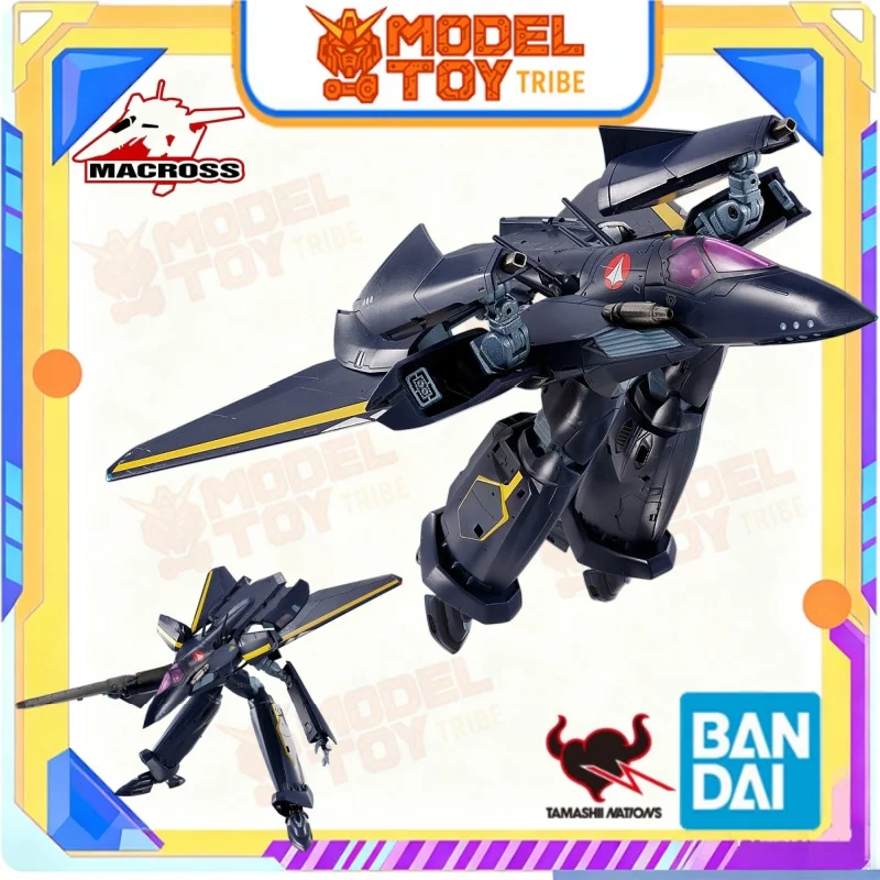 

In-Stock Bandai Original Anime Macross DX Chogokin VF-17S Nightmare Stealth Valkyrie[250mm] Model Kit Model toy Gift For Kid