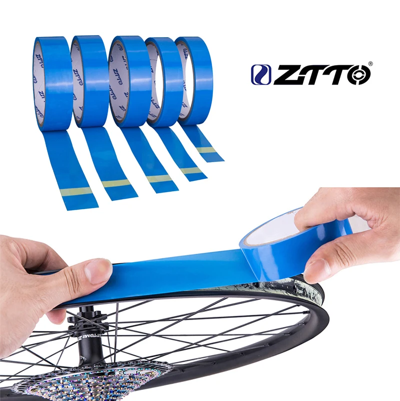 

ZTTO Bike Highly resilient tire tape Bicycle Tubeless Rim Tape MTB Road Bike Tire Tape Strips，1PC 10M，Width 16~35mm Bike Tool