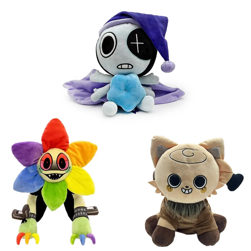 

New Dandy Plush Toys Shellymeows Dolls Soft Stuffed Animal Cat Flower Astro Collectible Toys for Kids Birthday Gifts
