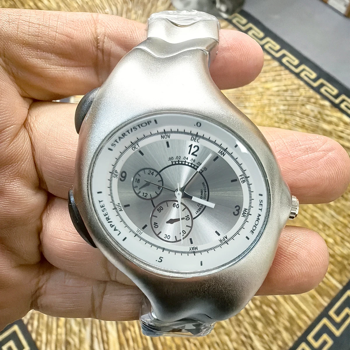 Reloj de cuarzo Original Alien y2k, creativo, Vintage, a la moda, relojes de diseño retorcido para hombre, Reloj часы мужɔе 1926