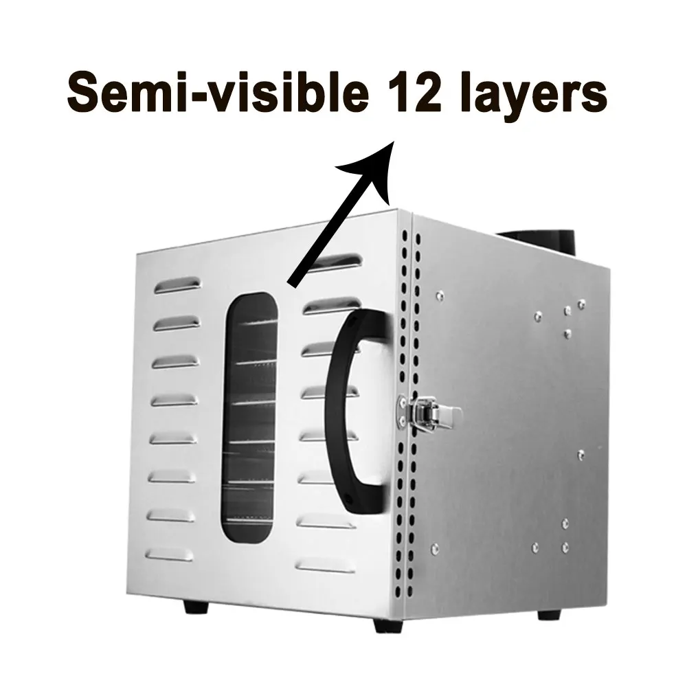 Miếng Dán Cường Lực ITOP Thương Mại Thực Phẩm Dehydrator Thép Không Gỉ Máy Sấy Điện Máy Sấy Hoa Quả Máy Sấy Khô Hoa Quả Thịt Quả Dehydrators