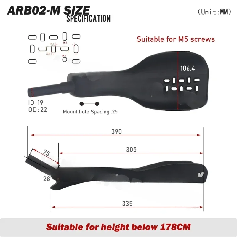 Carbon Fiber Bicycle Rest TT Handlebar Clip On Aero Bars Handlebar Extension Triathlon Time Trial Cycling Parts