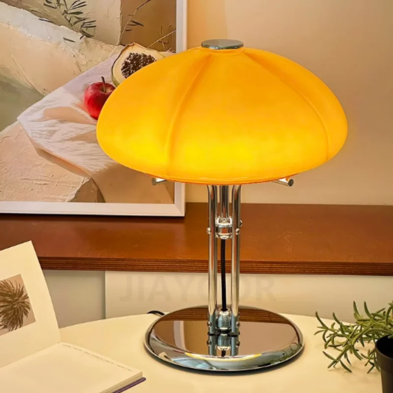 

Современная средневековая художественная настольная лампа, роскошная спальня, гостиная, прикроватный светильник, креативный декоративный торшер с тыквой, светодиодное освещение