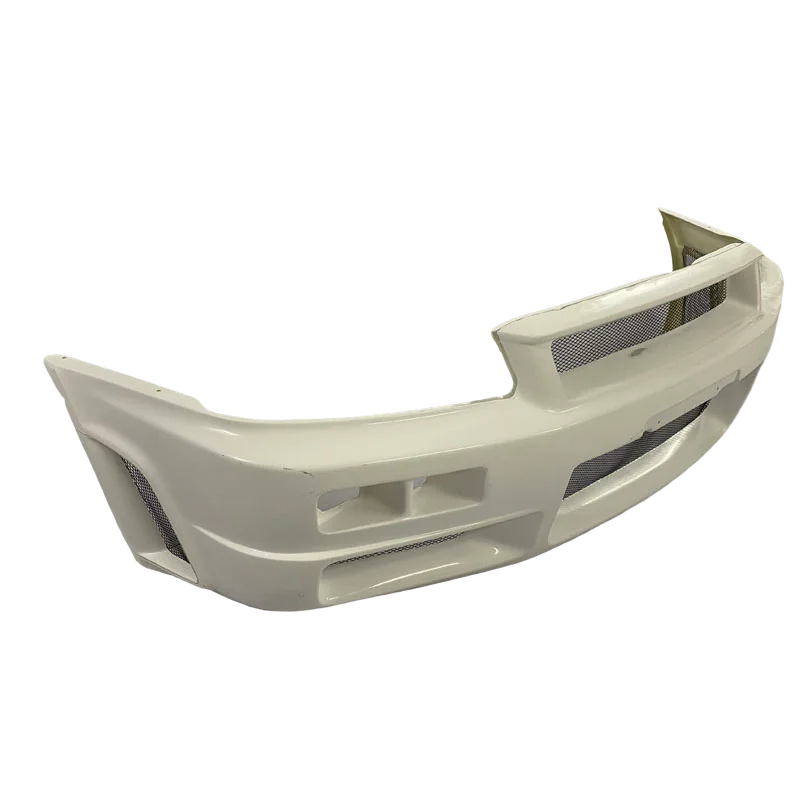 For 1999-2004  Nissan Skyline R34 2dr Coupe GTT Z-TUNE Style Front Bumper FRP Glass Fiber