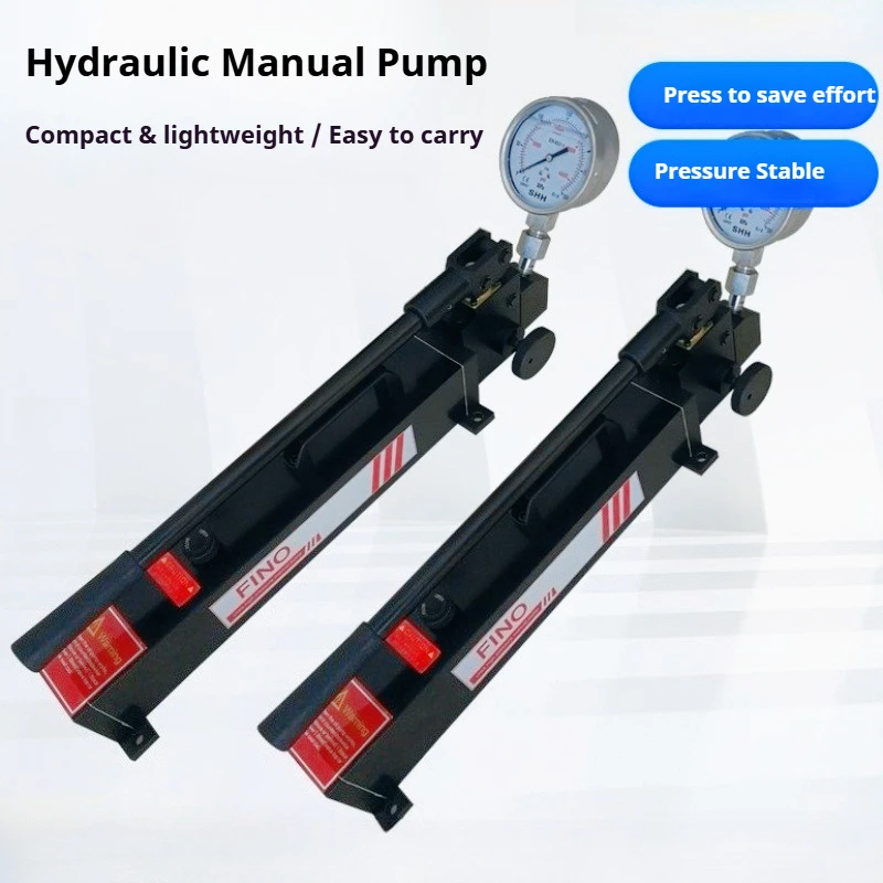 

Made in China, lightweight 160MPa hydraulic oil pump, single and double acting high-pressure manual pump