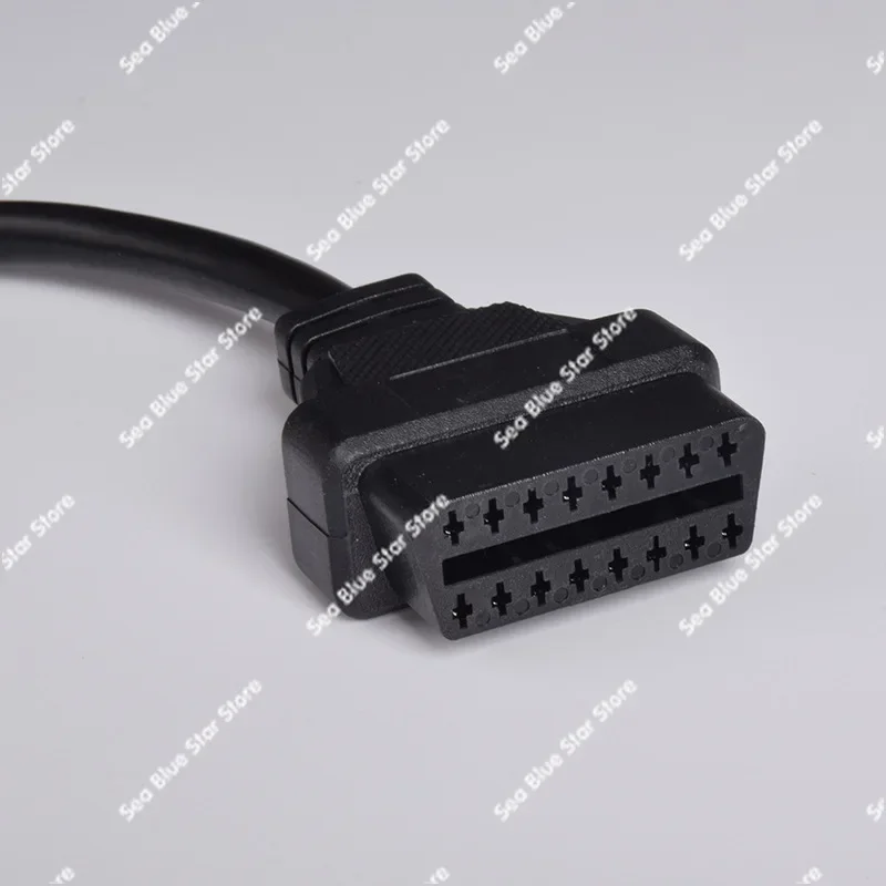 tool cable  9PIN truck 6-pin to OBD 16PIN female J1939 Heavy truck diagnostic