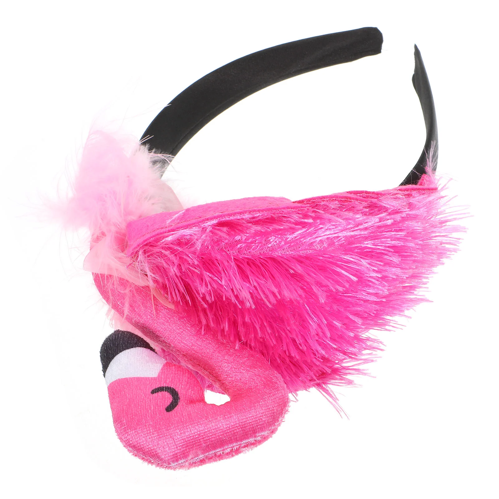 Bandeau de sauna flamant rose pour bébés filles, 2 nœuds, accessoires de cheveux, plumes en satin pour enfants