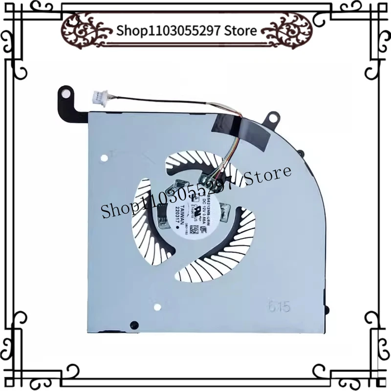 Laptop Cooling Fan For For MSI Creator Z16P Z16P-B12U BS6212MS-U5Z BS6212MS-U5W