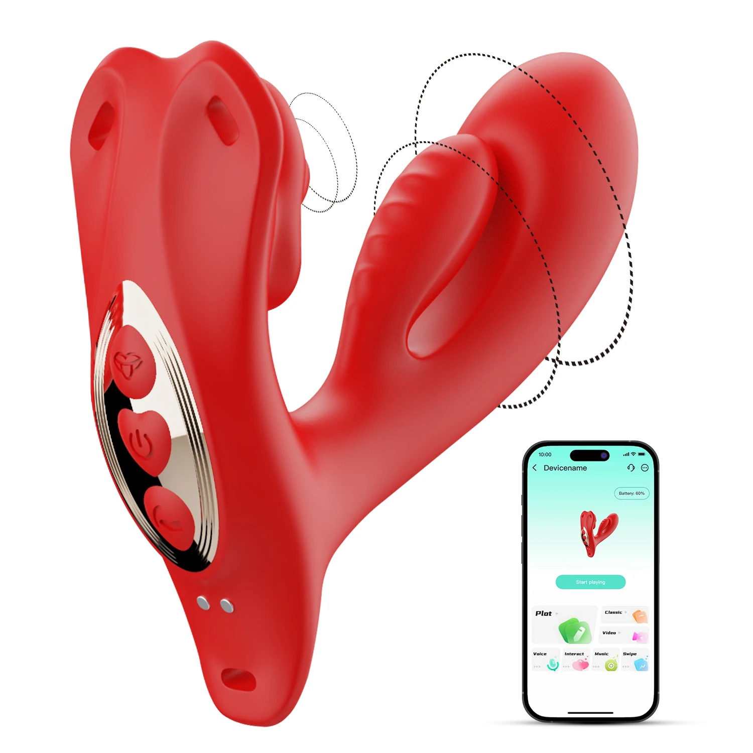 3in1 APP Rotation and Vibration G Spot Vibrators OEM Factory Silicone Stimulator Vibrator Sex Toys for Women Adult Sex Toy Box