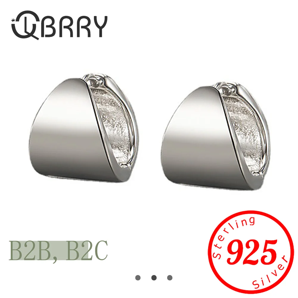 

Gold Color Geometric Punk Hoop Earrings for Women Trendy Unique Design Ear Buckle Classic Jewelry Gifts Wholesale