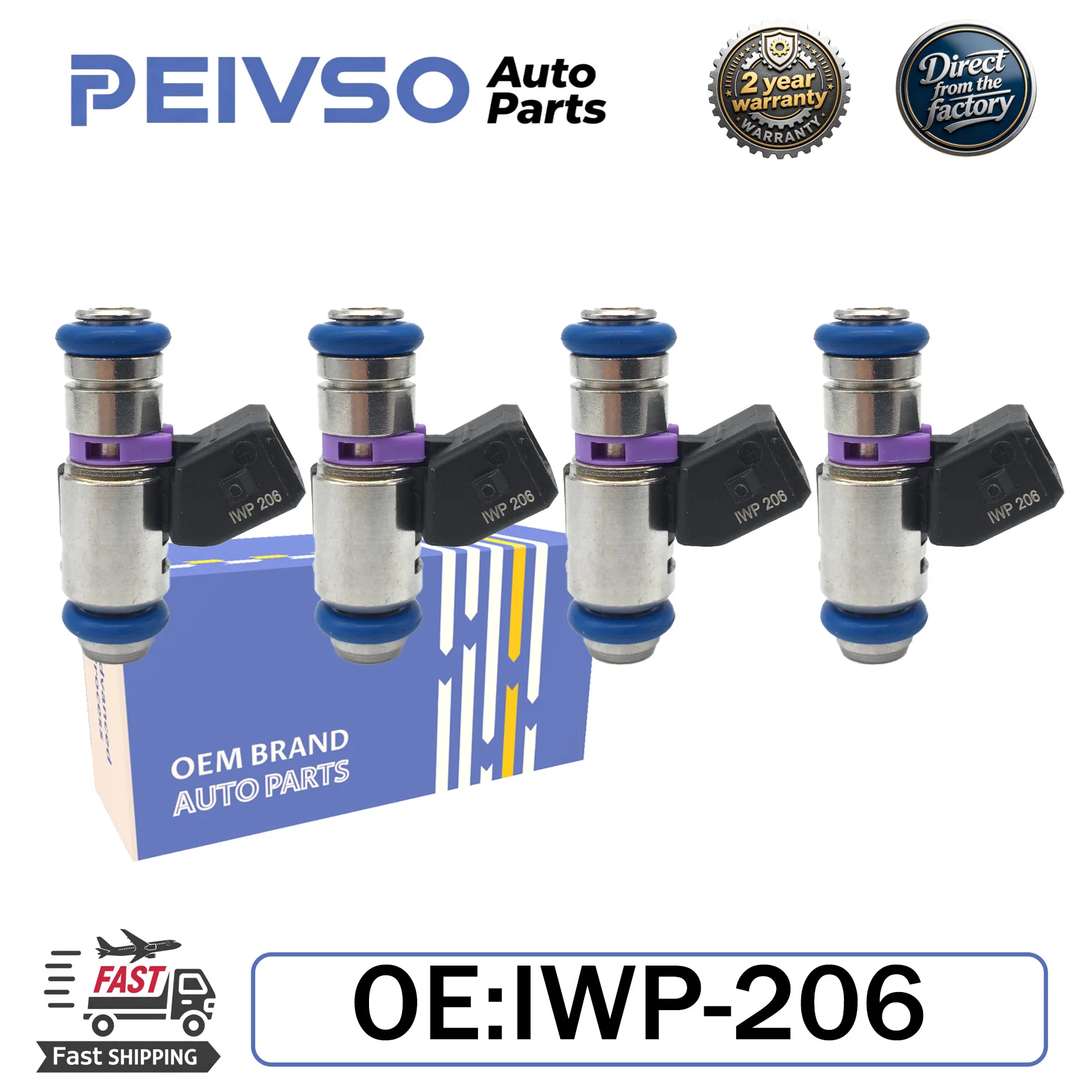 Inyectores de Combustible PEIVSO de Alta Calidad, 4 Piezas, IWP206 IWP-206 para Scania S-4 Arla 32, Inyectados STKM206