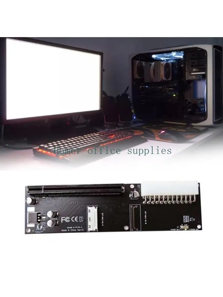 

K43B SFF 8611 8i SFF-8612 to PCIe x16 PCIe Converter Adapter Perfect for Design Workstations