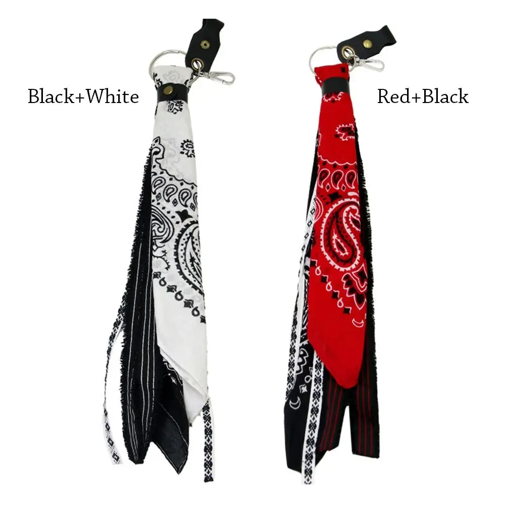 Paisley Universal Hip-Hop Motorrad-Lenker-Dekoration Paisley Rock Punk Band Biker Kopftuch Taschen Hosen Schmuck – Detail 7