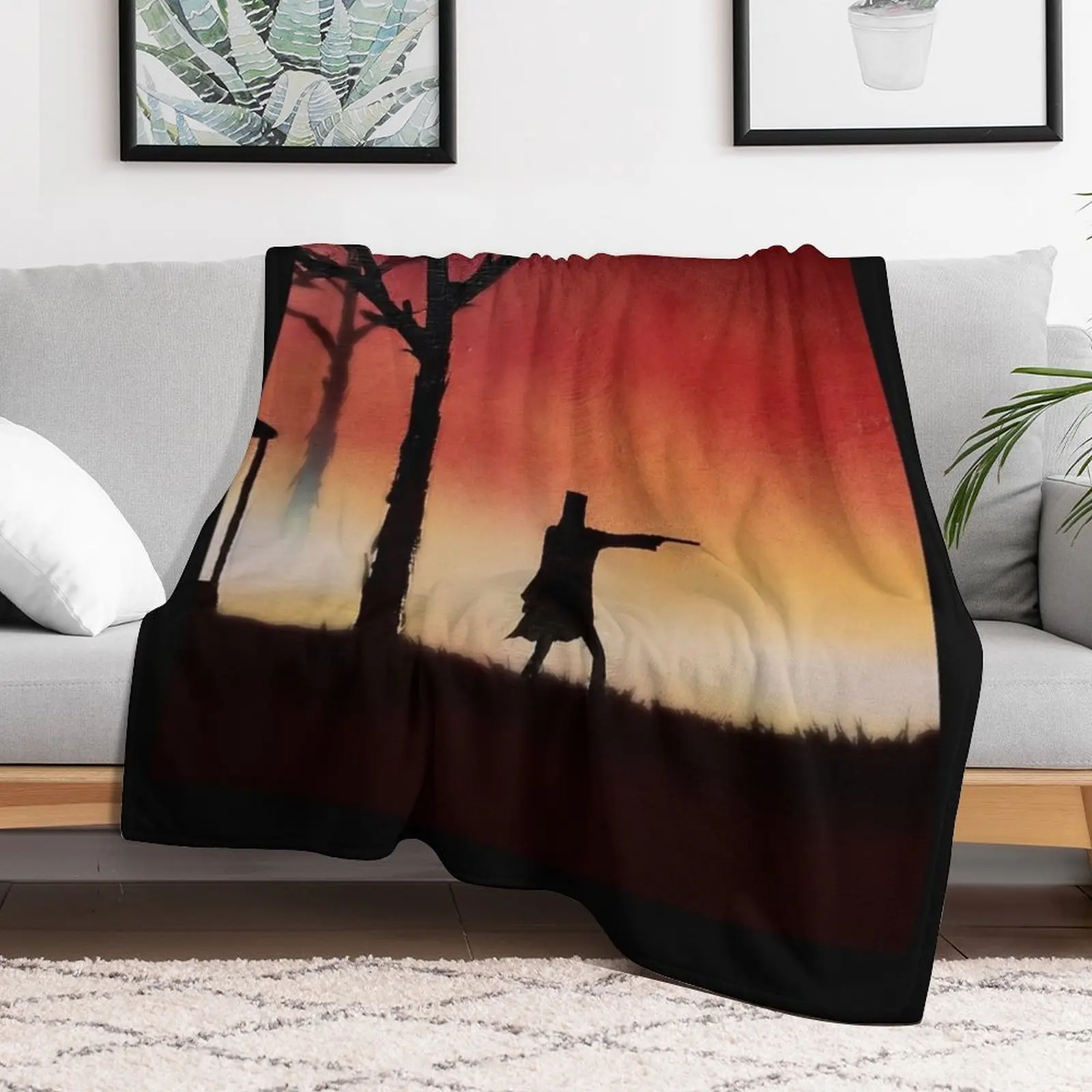 Ned Kelly Throw Blanket warm for winter Thermal Summer Blankets