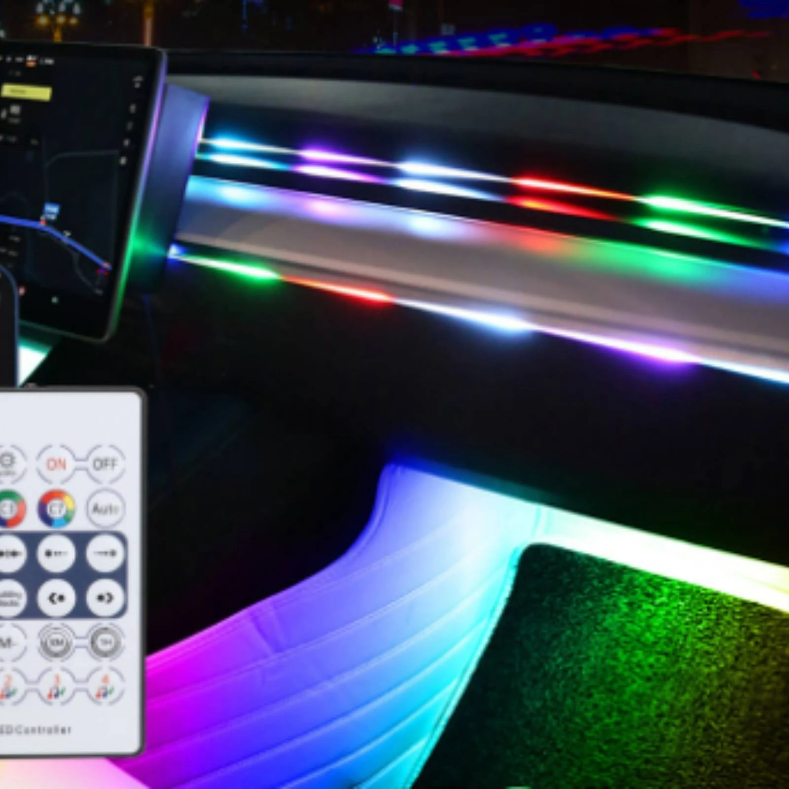 Interior Car LED Strip Lights  - Interior Design Apps ulasan dan harga