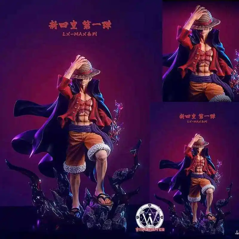 ใหม่One Piece Luffyอะนิเมะรูปสี่จักรพรรดิลิงD.Luffy Action Figurine 25ซม.Pvcตุ๊กตารุ่นสะสมของเล่น