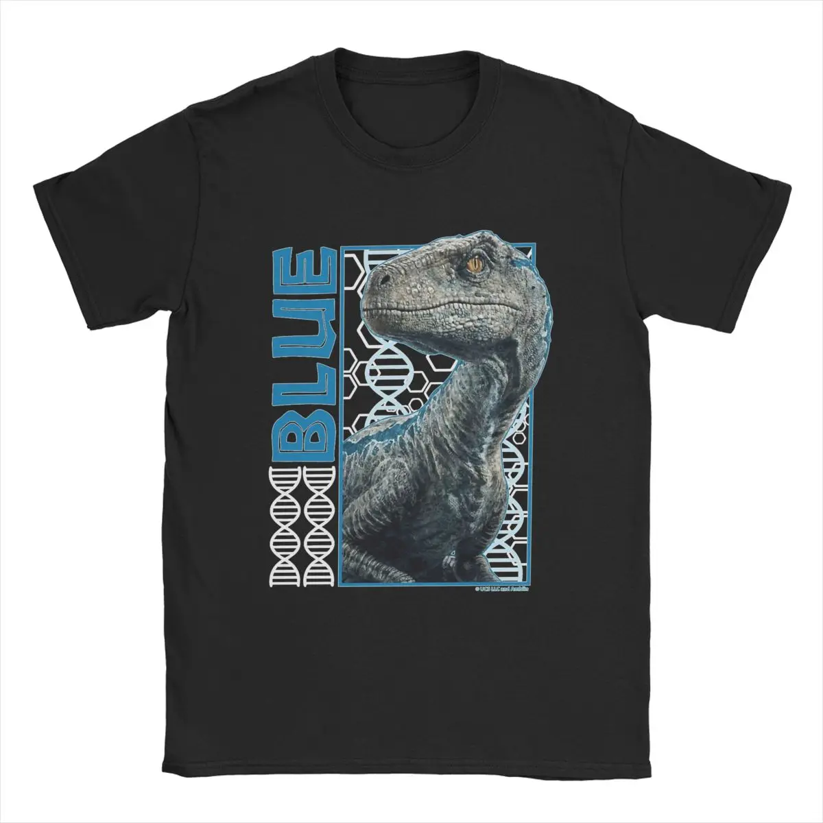 Men's Jurassics Park T Shirts Jurassics World Dinosaur Pure Cotton Tops Novelty Short Sleeve O Neck Tees Plus Size T-Shirts