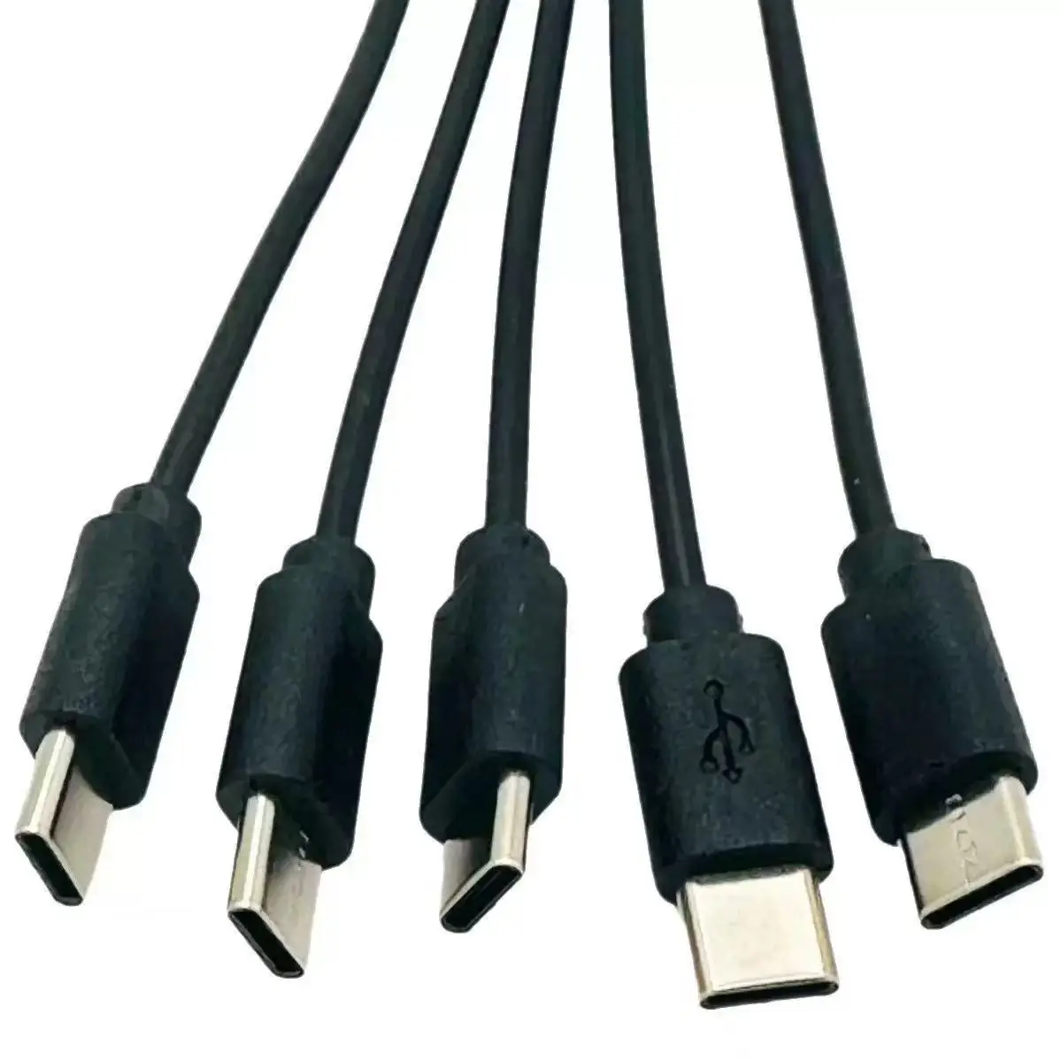 5 في 1 كابل USB C 0.2 متر 2A USB إلى منفذ شحن من النوع C لكابل شحن الهاتف المحمول من النوع C عالمي متعدد الوظائف #3