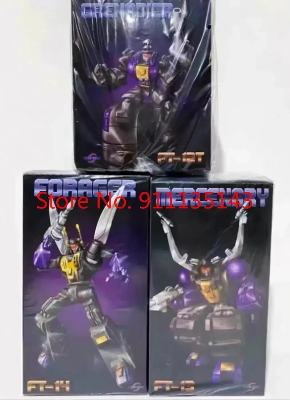 

Fanstoys Ft12T гренадный фиолетовый грудь Ver Ft13 наемник Ft14 для планшетов