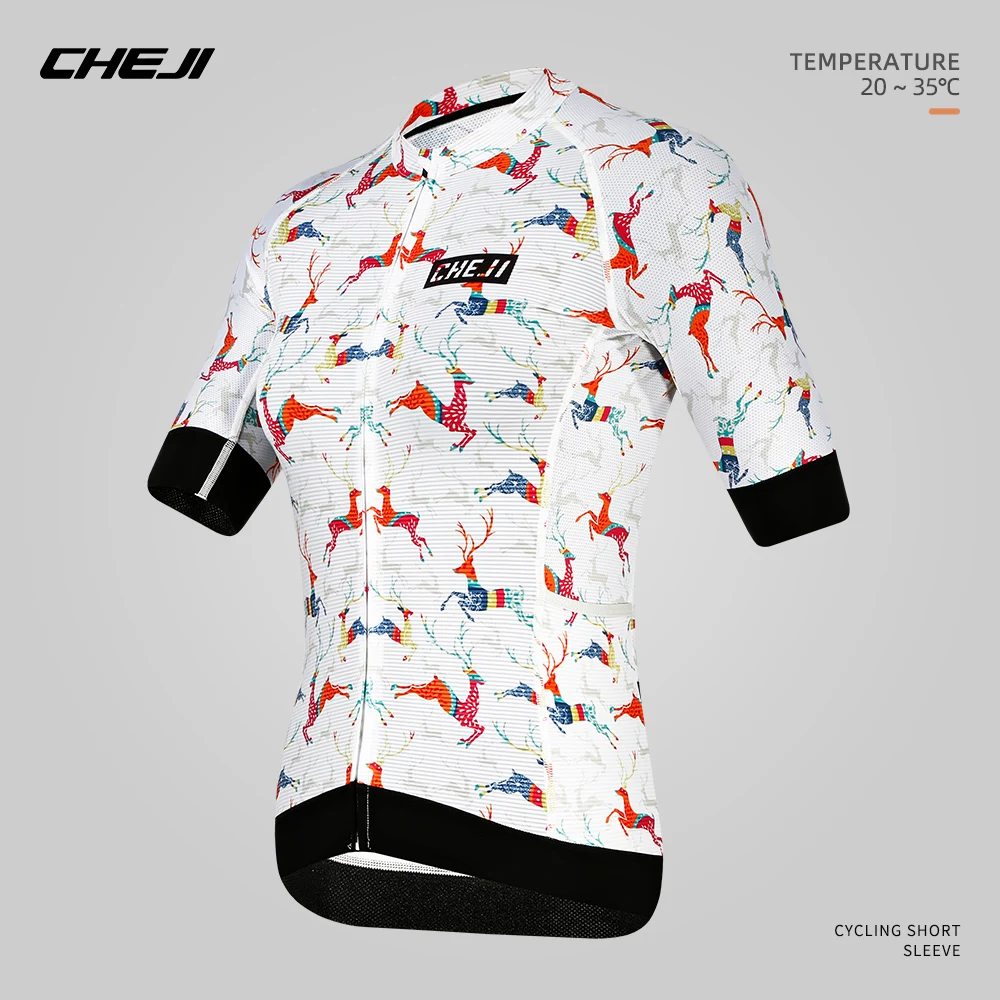 

Cheji Cycling Jersey Women Maillot Breathable Quick Dry High quality