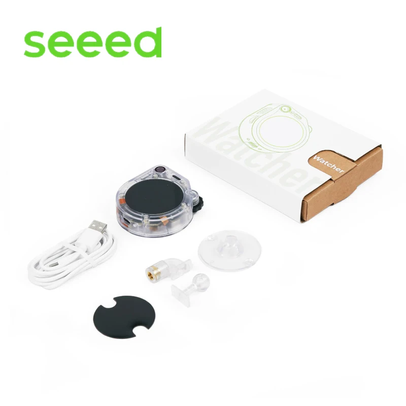 مراقب SenseCAP لـ XiaoZhi، والتحكم الصوتي، والاتصالات العاطفية، ودعم متعدد اللغات. يتميز بالتعرف المرئي MCP ESP32-S3