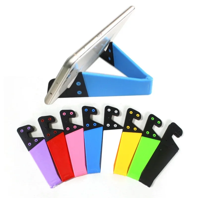 Tablet Cellphone Stand Holder Foldable Portable Adjustable Universal Mobile Phone Stand Support Holder Convenient Cellphone Rack