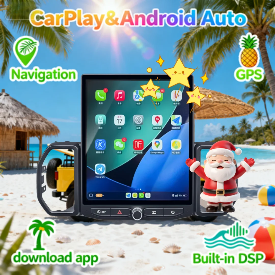 

Новое обновление для Ford Bronco Sport 2021 2022 2023 2024 2025 Android Автомобильный радиоприемник Беспроводной CarPlay Мультимедиа Авто Bluetooth Стерео