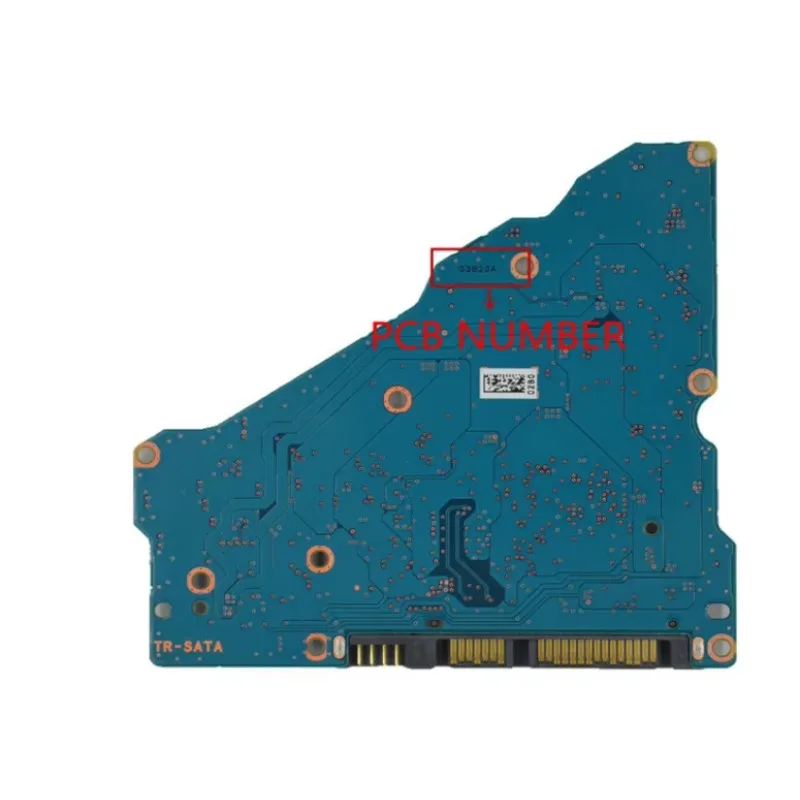 Carte de circuit imprimé Toshiba HDD PCB, disque dur 8 To, numéro de carte logique: G3820A