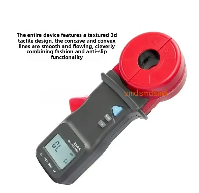 ETCR2100A/C Clamp Grounding Resistance Meter Lightning Protection Loop Resistance Tester with Current Measurement